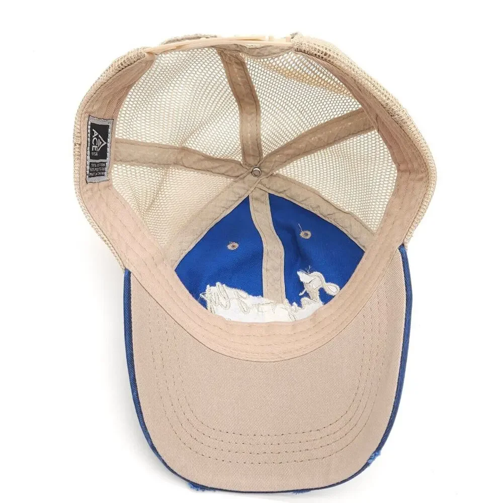 Stay Fly Clearwater River Alaska Snapback Mesh Hat Baseball Cap Fishing Outdoors